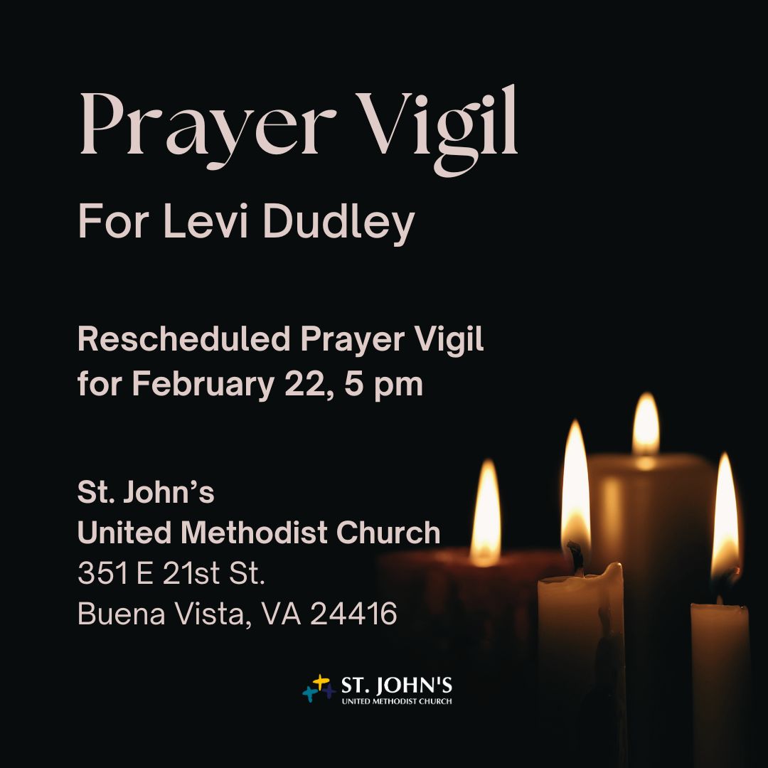 Rescheduled Prayer Vigil for Levi Dudley