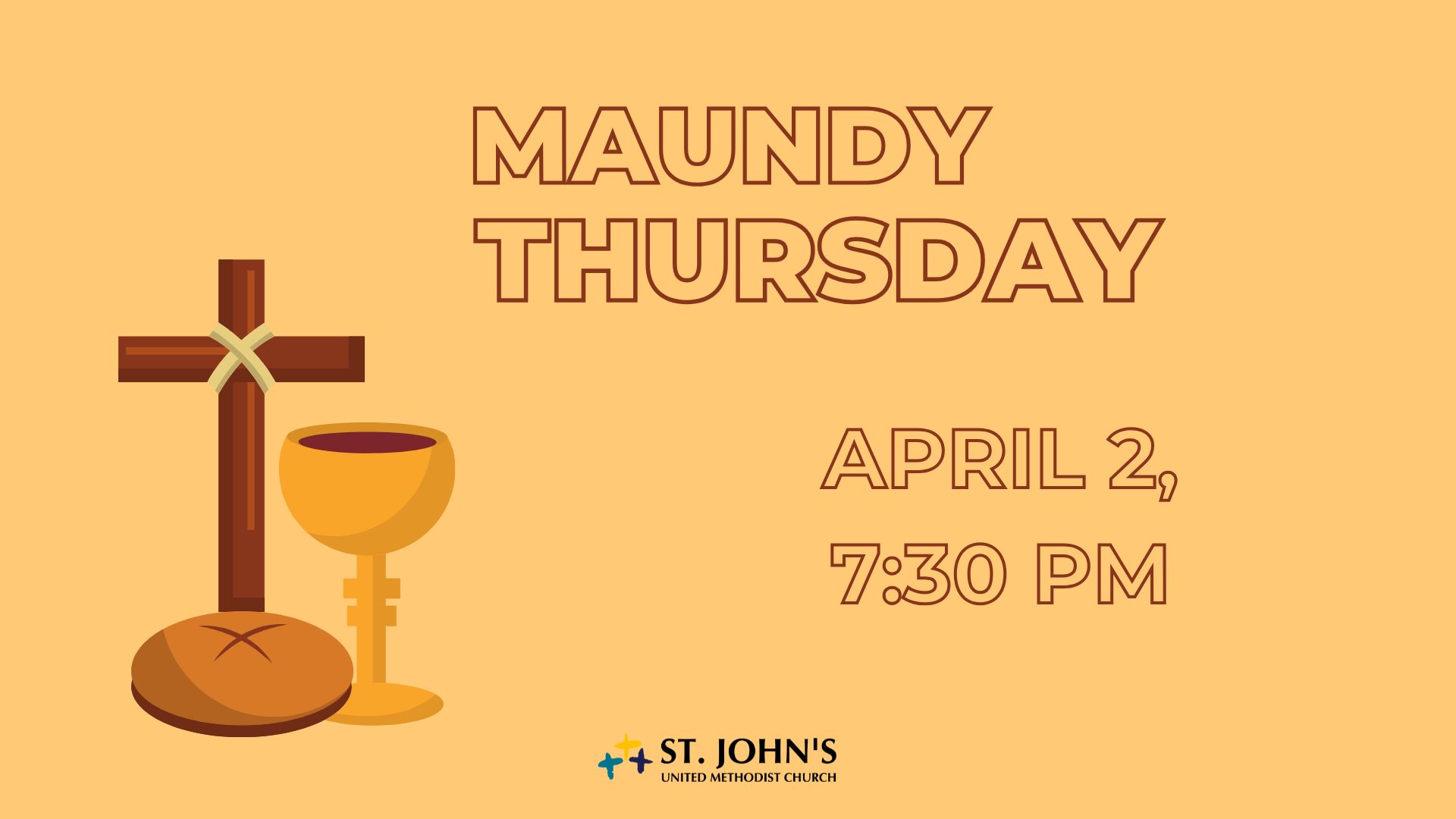 Maundy Thursday Service and Good Friday Tenebrae Service